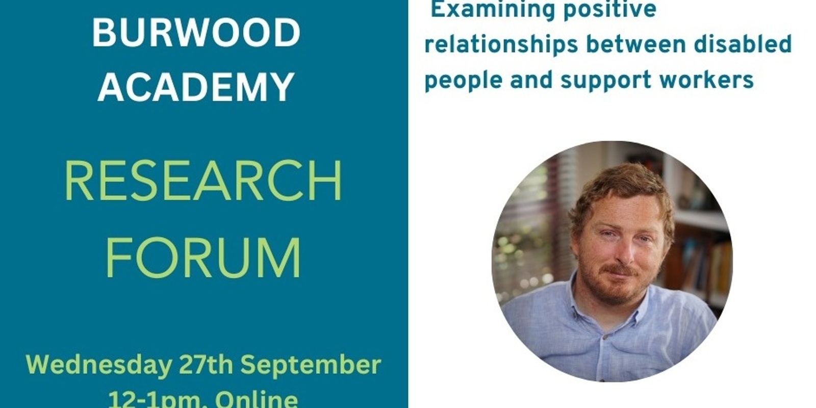 Banner image for Burwood Academy Research Forum 27th September 2023 