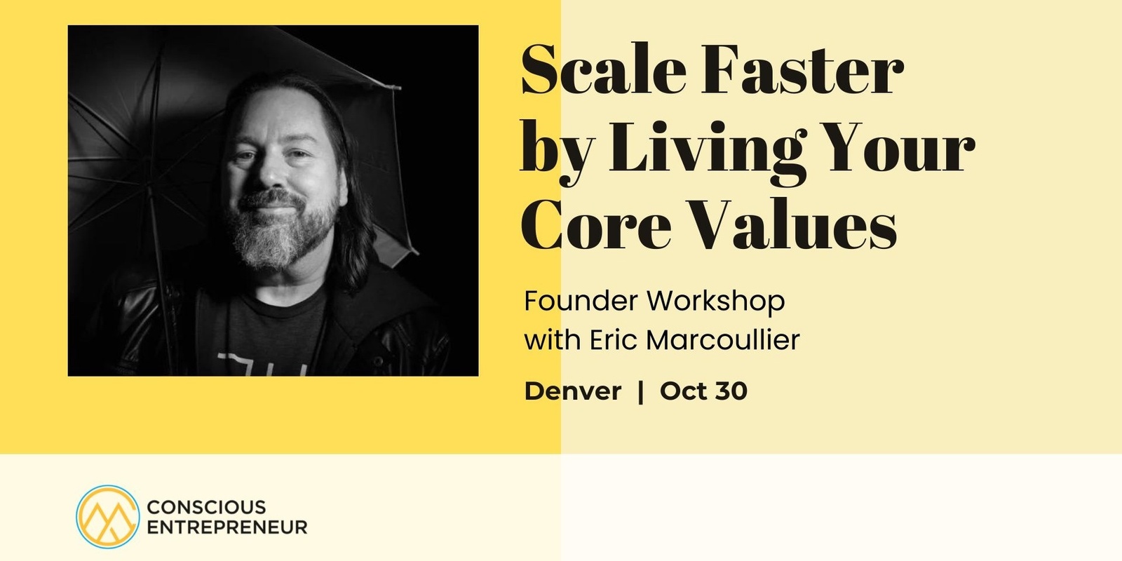 Banner image for Scale Faster by Living Your Core Values