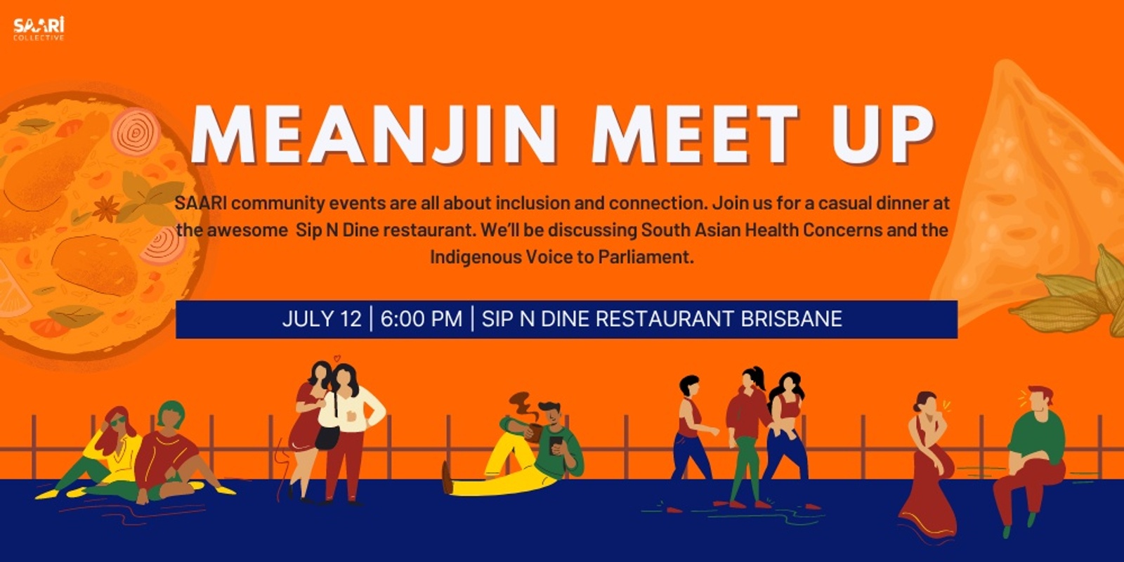 Banner image for SAARI Meanjin (Brisbane) July Meet Up