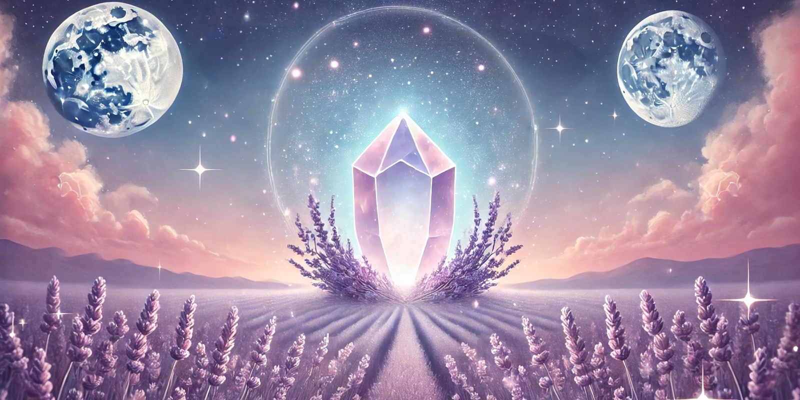 Banner image for Lavender + Quartz Healing Ceremony