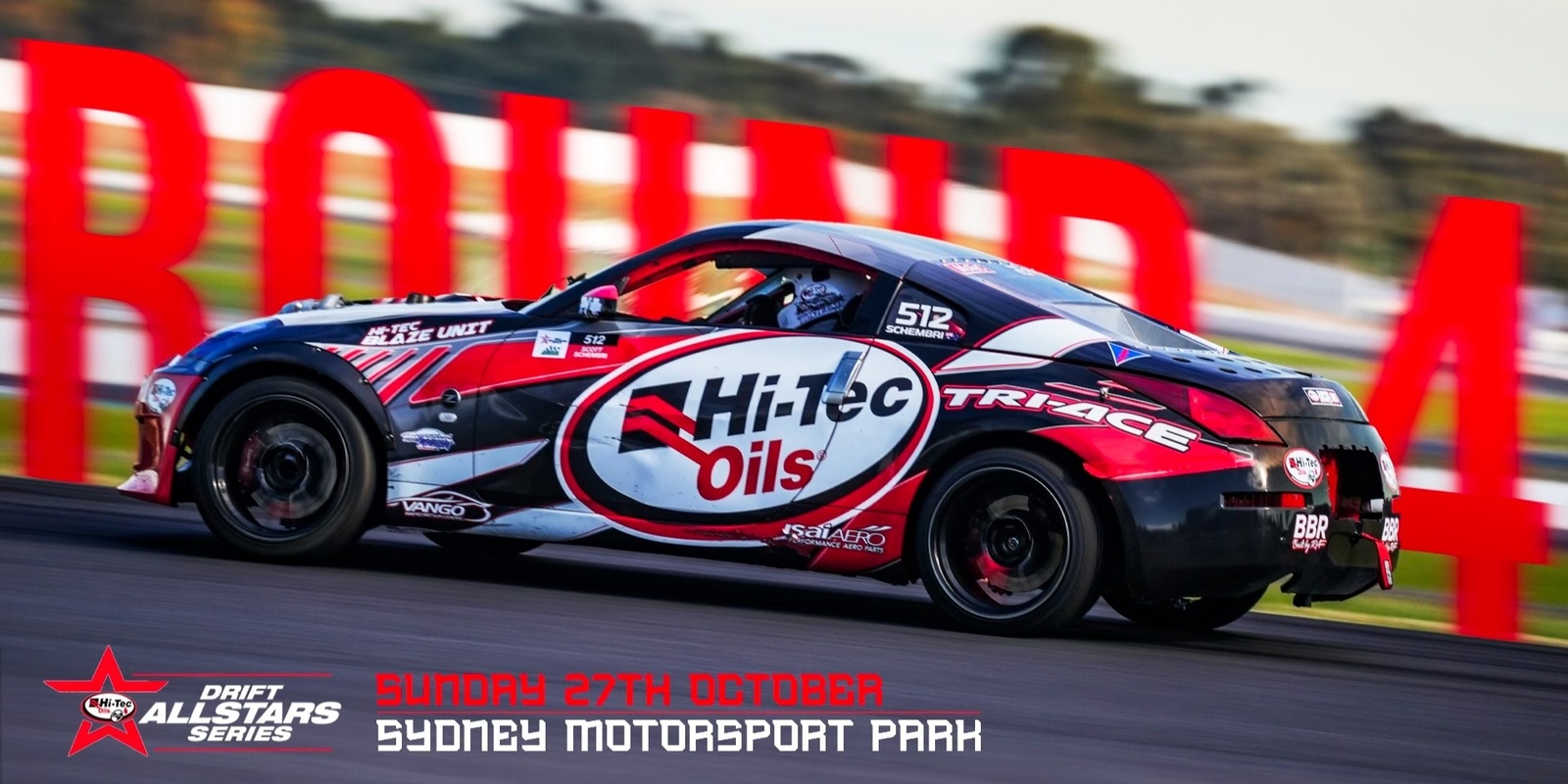 Banner image for ROUND 4 OF THE HI-TEC OILS DRIFT ALL STARS  @ SYDNEY MOTORSPORT PARK, NSW