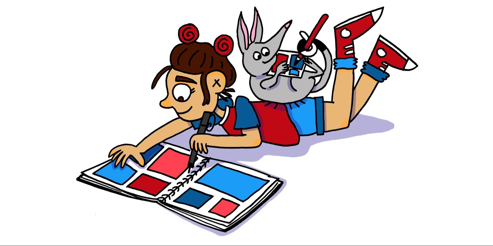 Banner image for Character workshop (comic style) - school holiday activity 