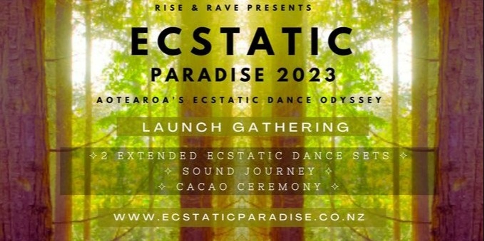 Banner image for Ecstatic Paradise Launch Gathering