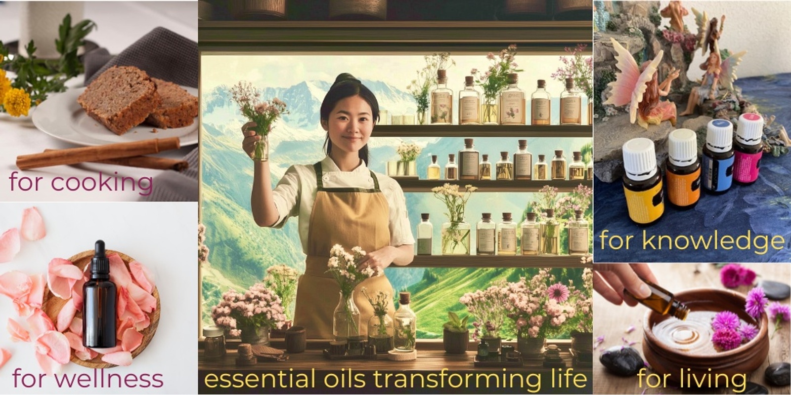 Banner image for Essential Oils to Transform your Life