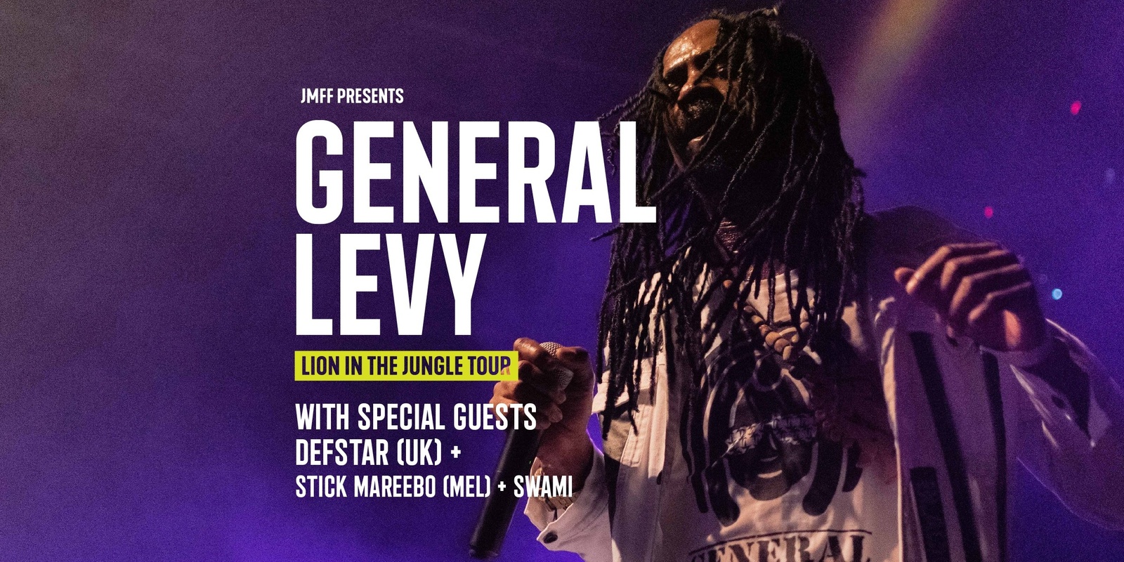 Banner image for General Levy - Lion in the Jungle Tour @ Beerfarm
