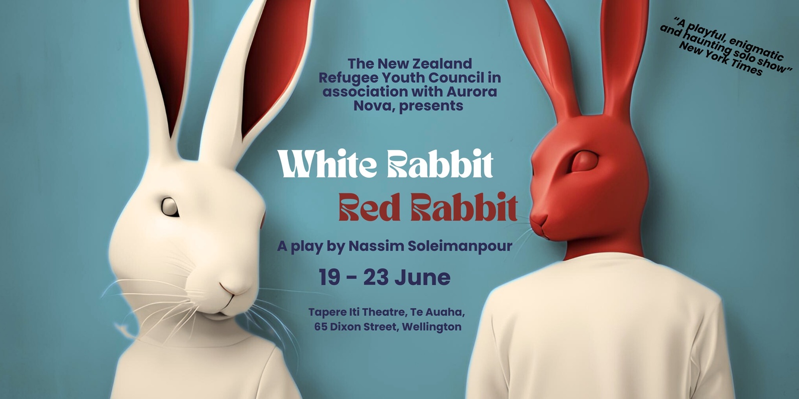 Banner image for White Rabbit Red Rabbit 