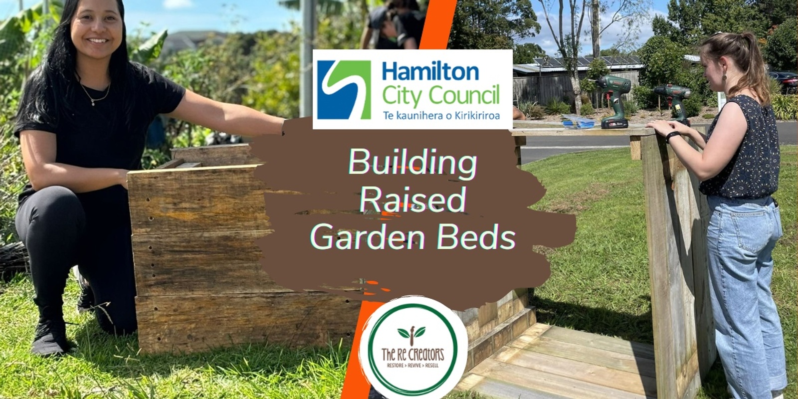 Banner image for Building Raised Garden Beds, Aratiatia Marae -Fairfield College, Thurs 17 October 5pm-7pm