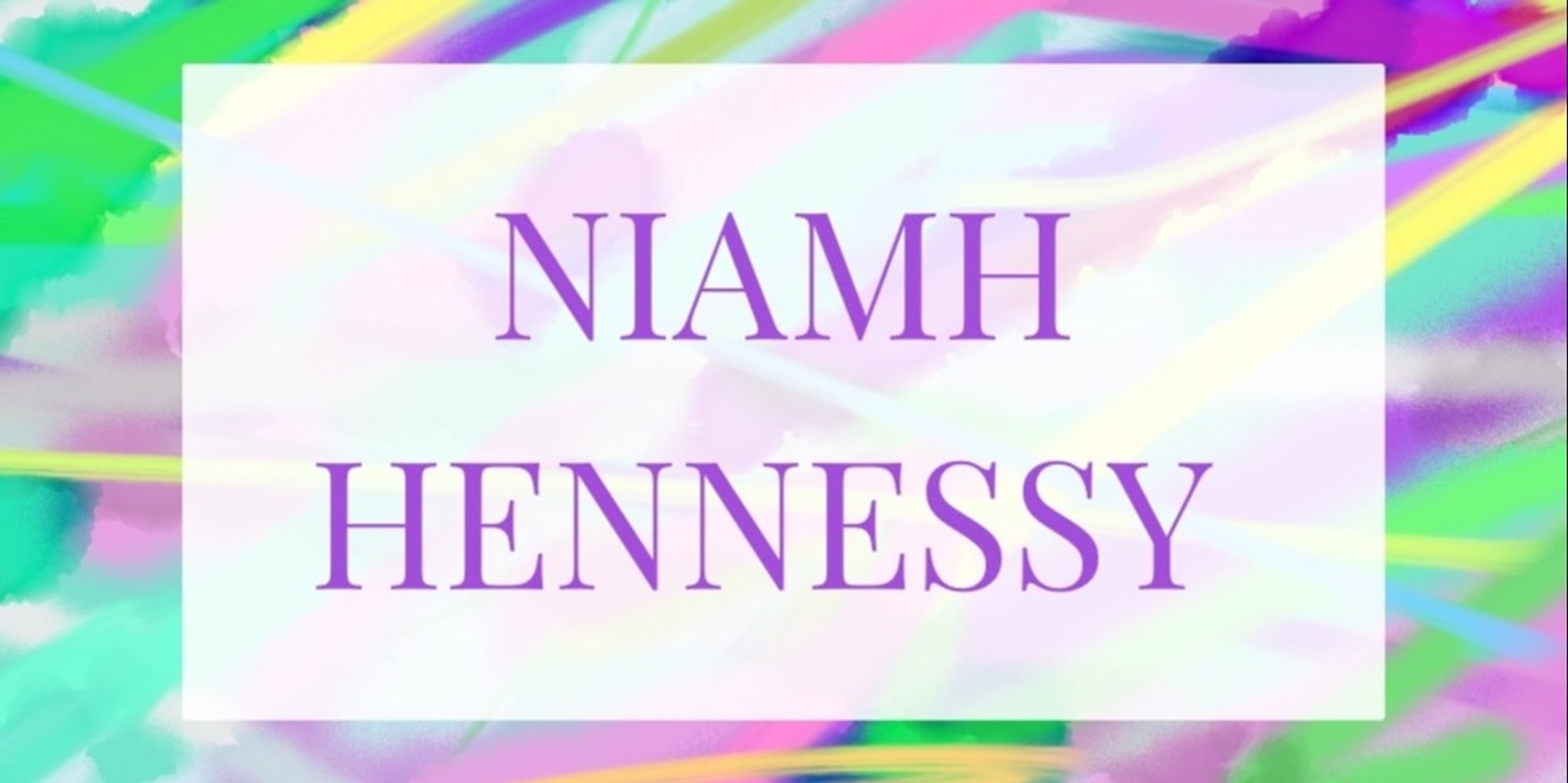 Niamh Hennessy's banner