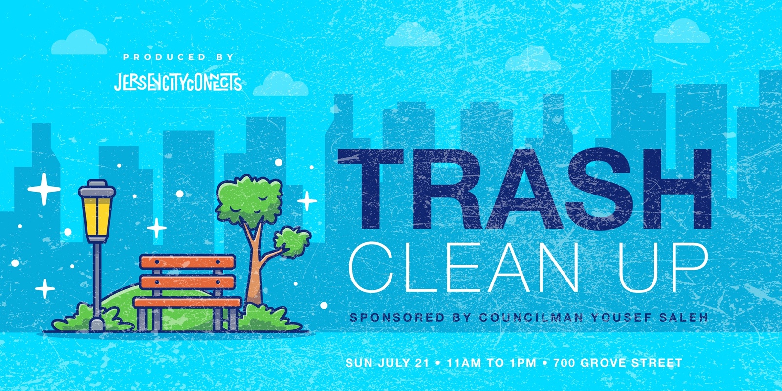 Banner image for Jersey City Connects |Park Clean Up (July)| Volunteer in Jersey City