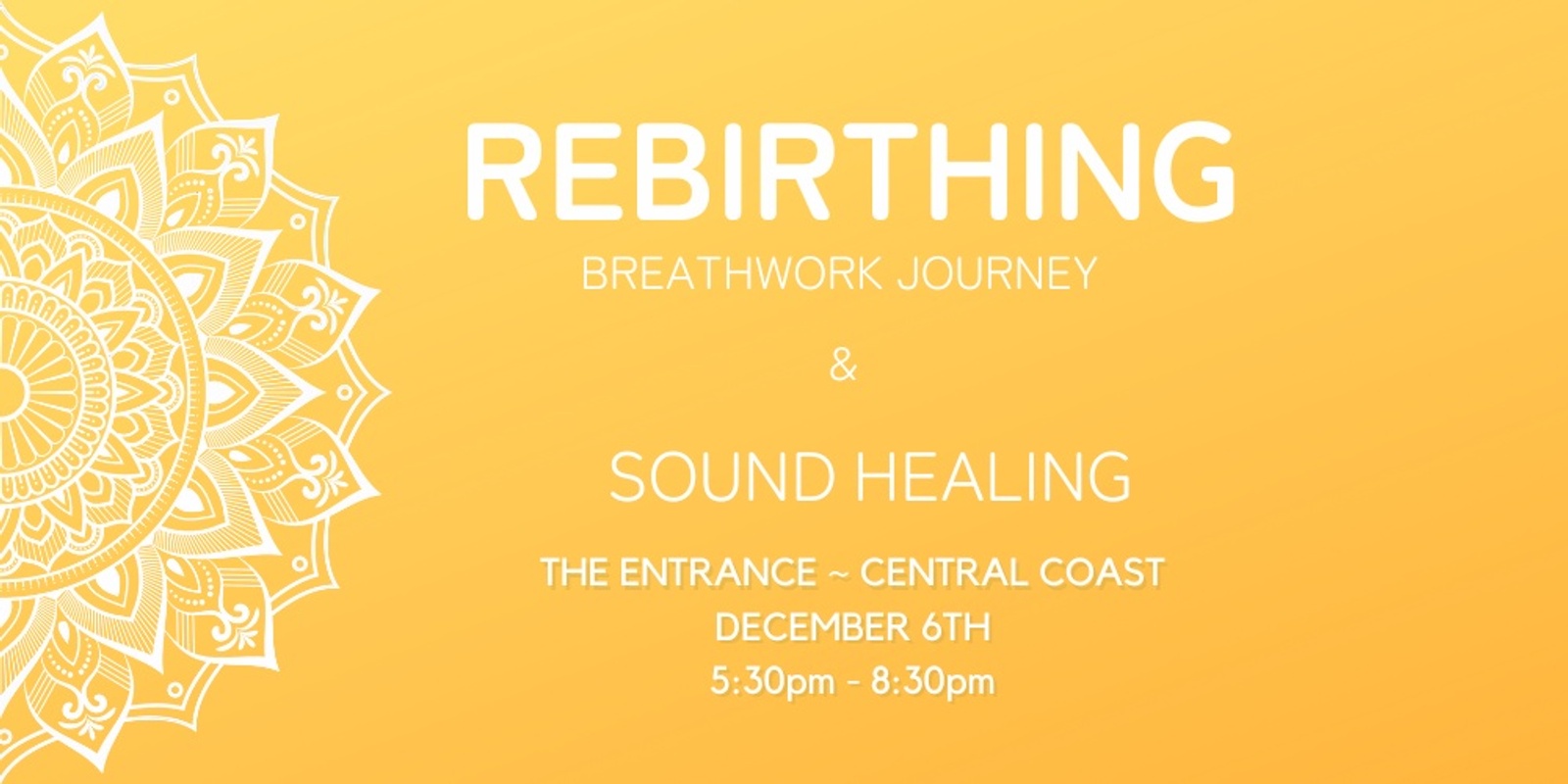 Banner image for Rebirthing Breathwork & Sound Journey