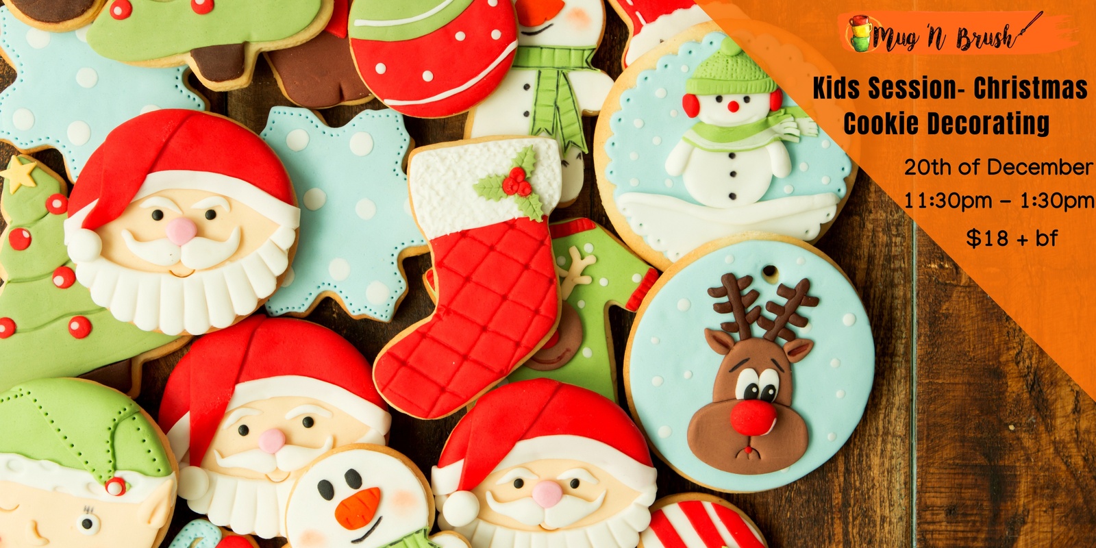 Banner image for Kids Session - Christmas Cookie Decorating