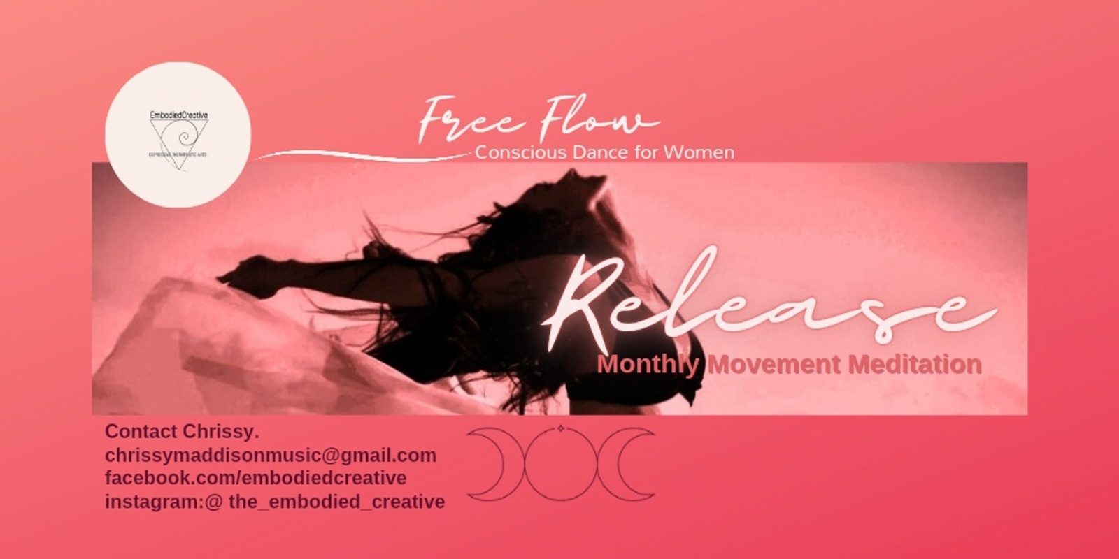 Banner image for Release! December FreeFlow ~ Conscious Dance for Women