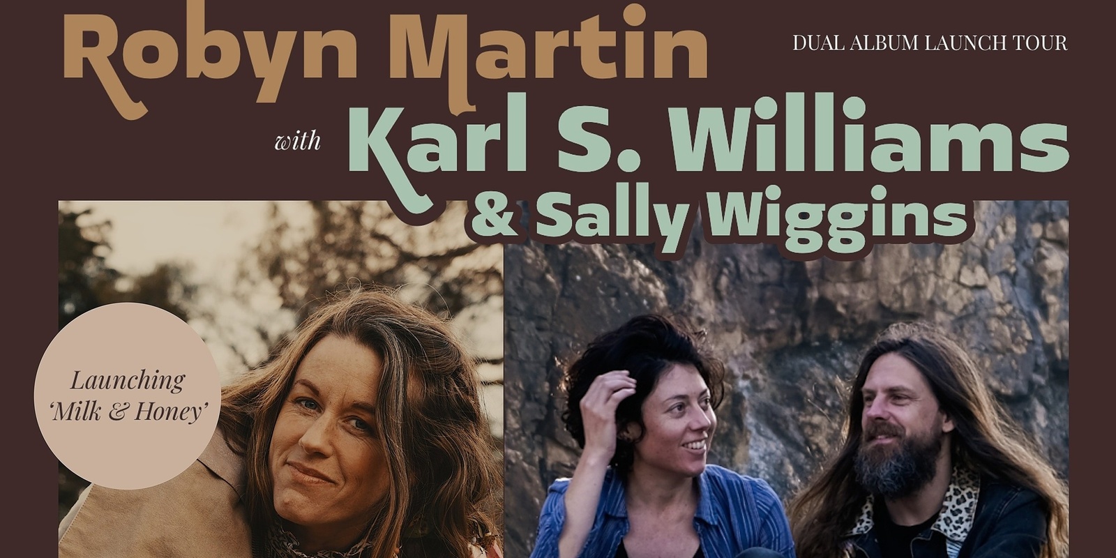 Banner image for Ceduna Sailing Club: Robyn Martin & Karl S. Williams with Sally Wiggins