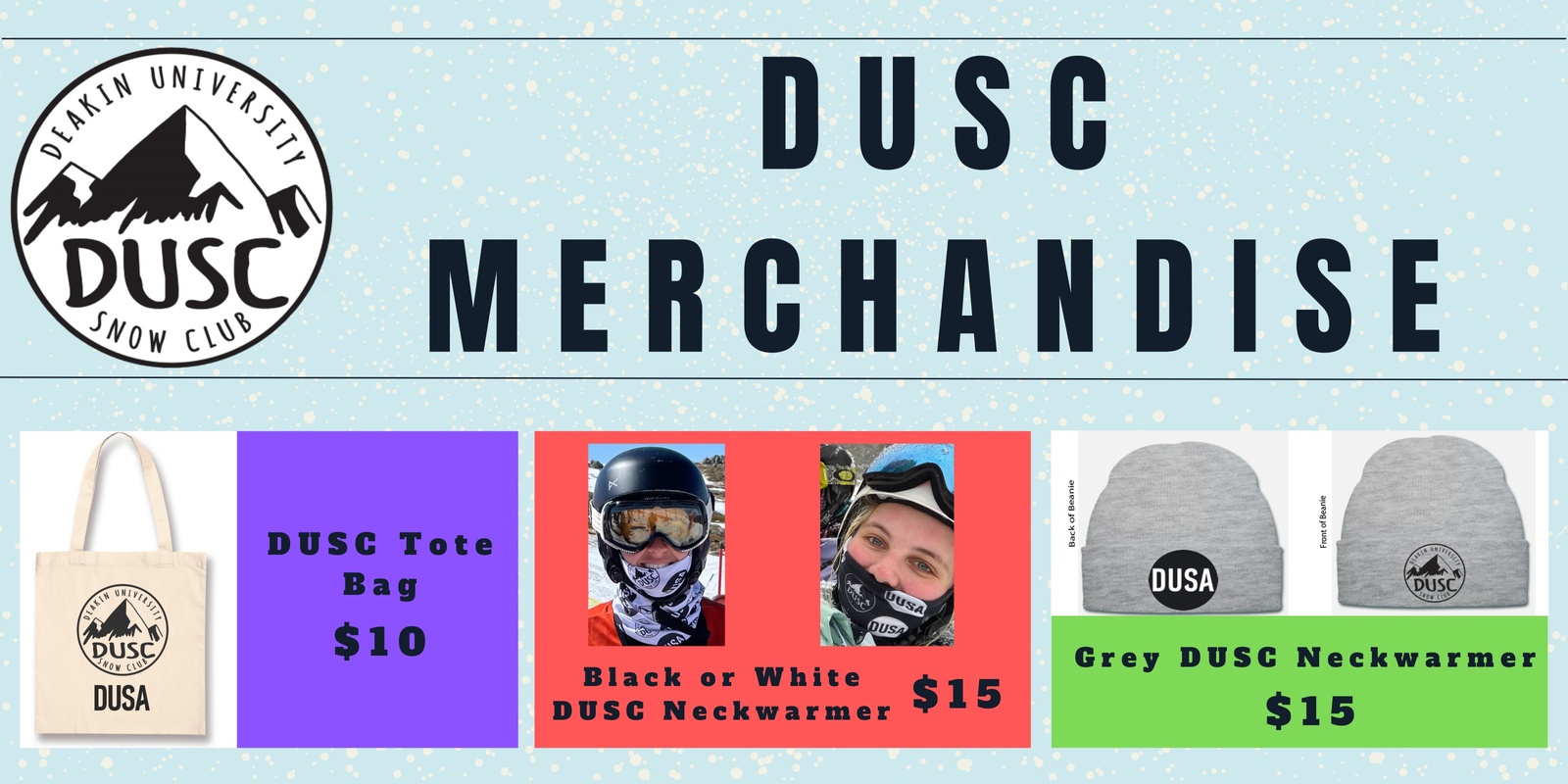 Banner image for DUSC Merchandise