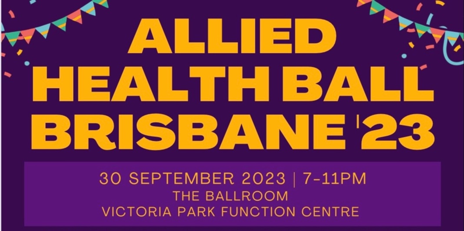 Banner image for Allied Health Ball Brisbane 2023