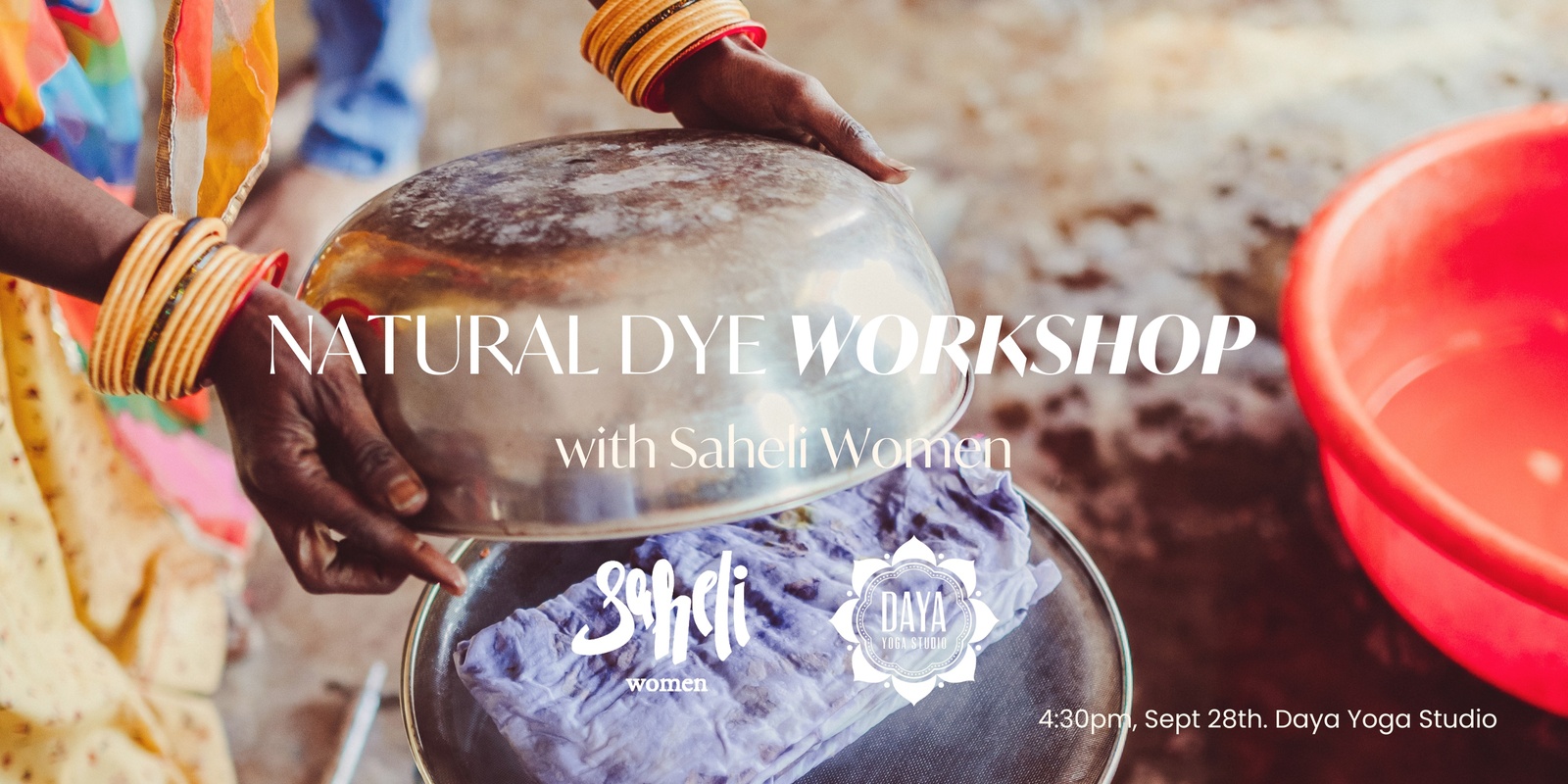 Banner image for Natural Dye Workshop with Saheli Women