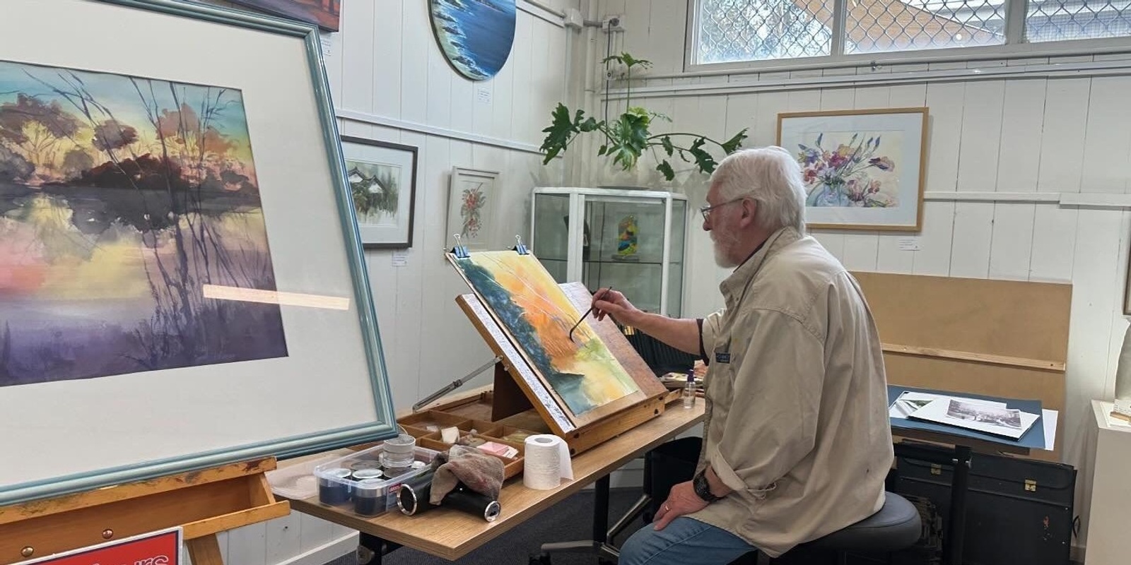 Banner image for Term 1 2025 Tuesday Watercolour Class - Tutor Tony Bramwell