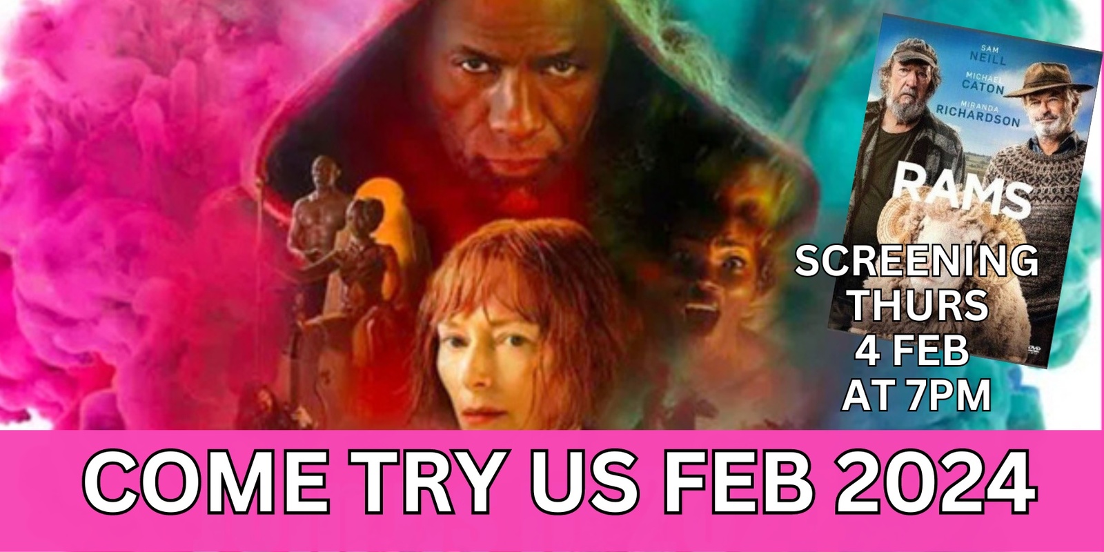 Banner image for Come Try Us February 2024 -RAMS