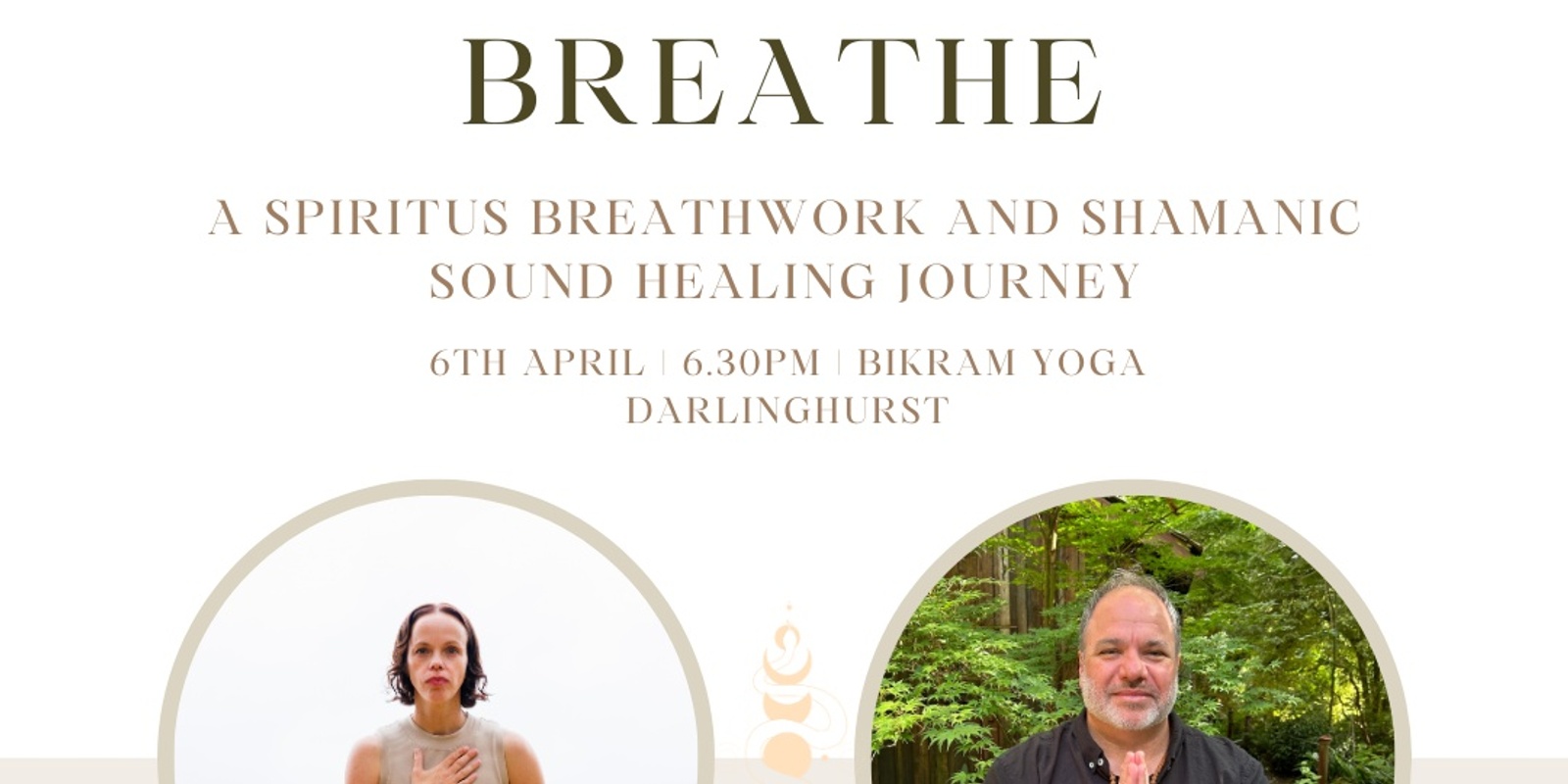 Banner image for Breathe - SPIRITUS Breathwork & Shamanic Sound Healing Journey