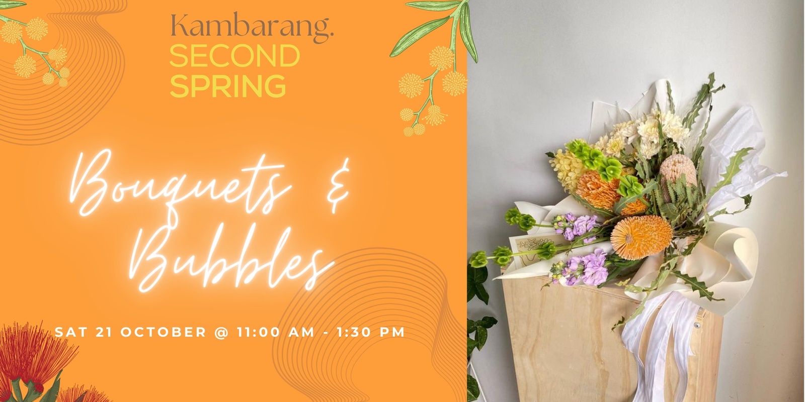 Banner image for Bouquets & Bubbles with Slow Flowers