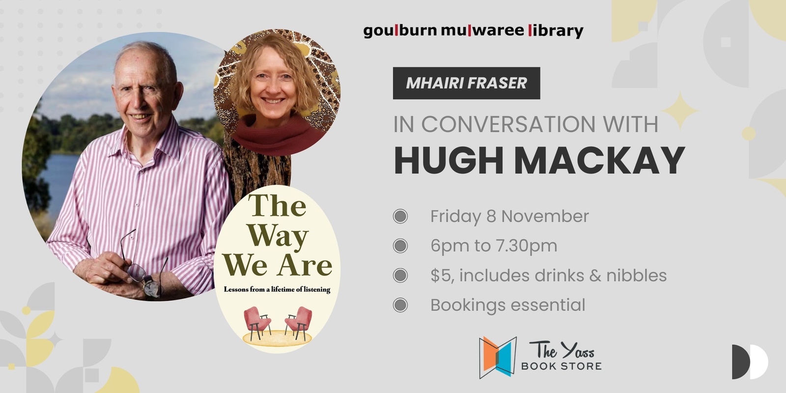 Banner image for Hugh Mackay in conversation