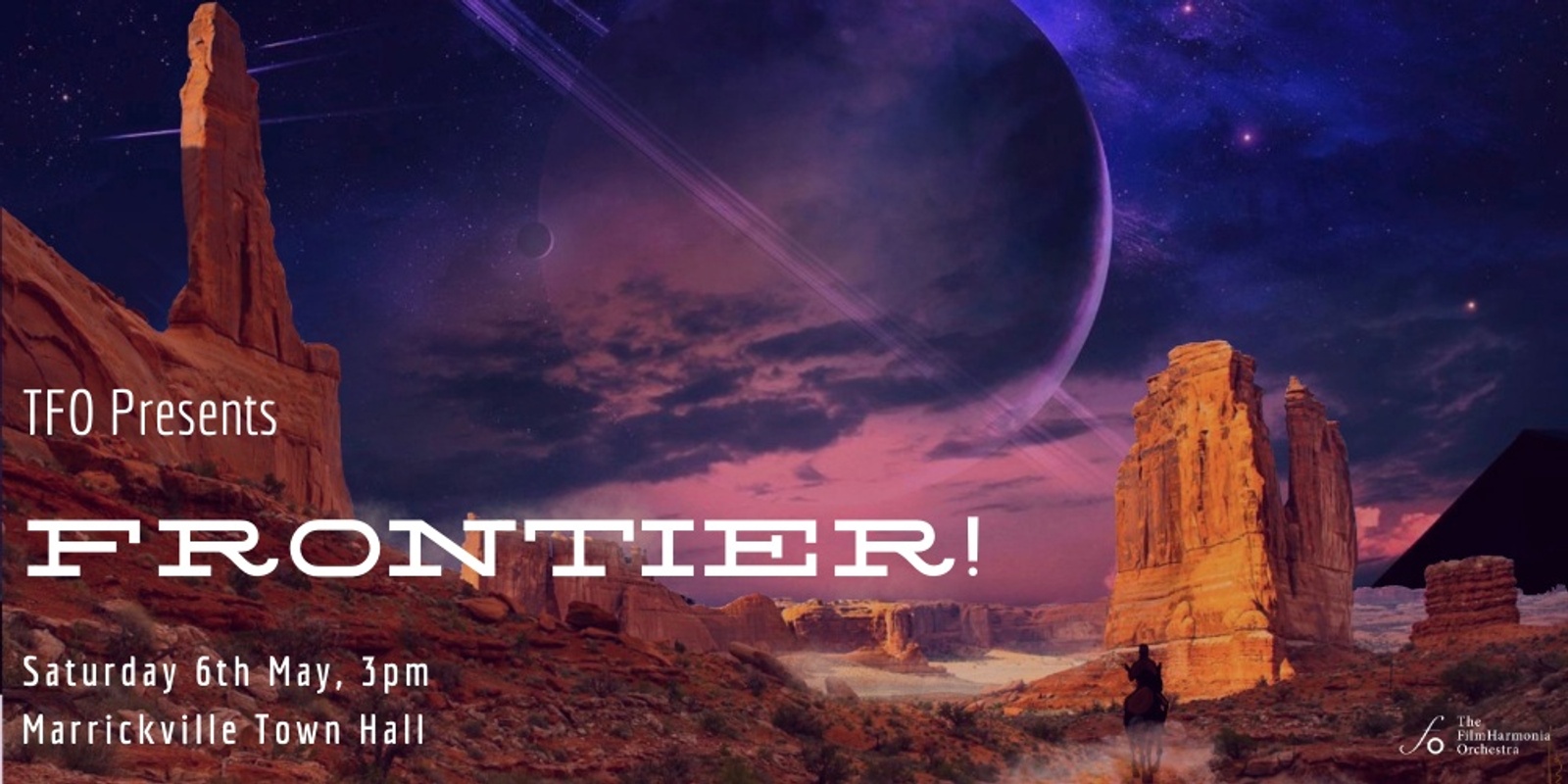 Banner image for The FilmHarmonia Orchestra Presents: Frontier!