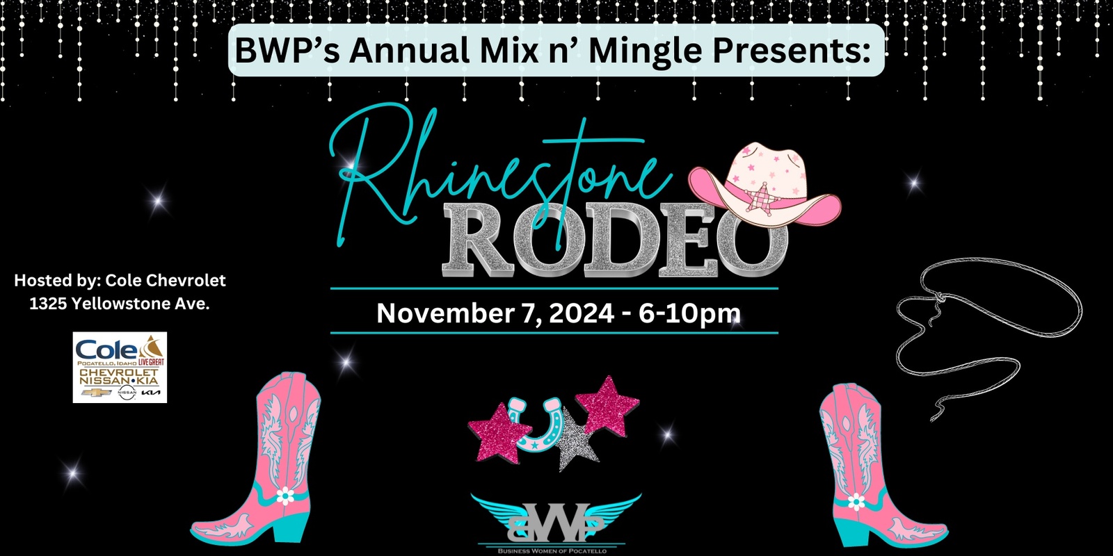 Banner image for BWP's Annual Mix n' Mingle Presents: Rhinestone Rodeo