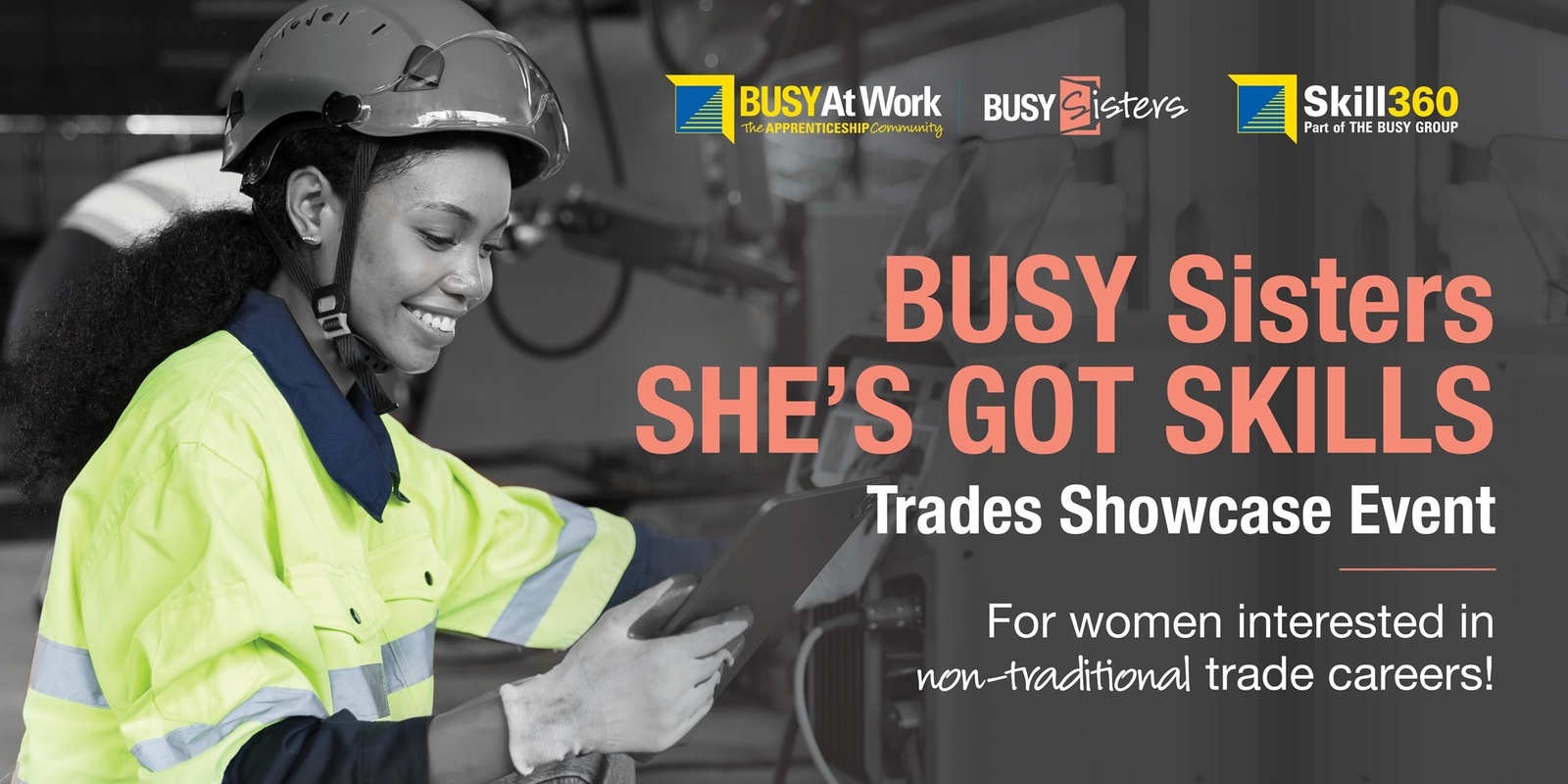 Banner image for She's Got Skills Trades Showcase Event