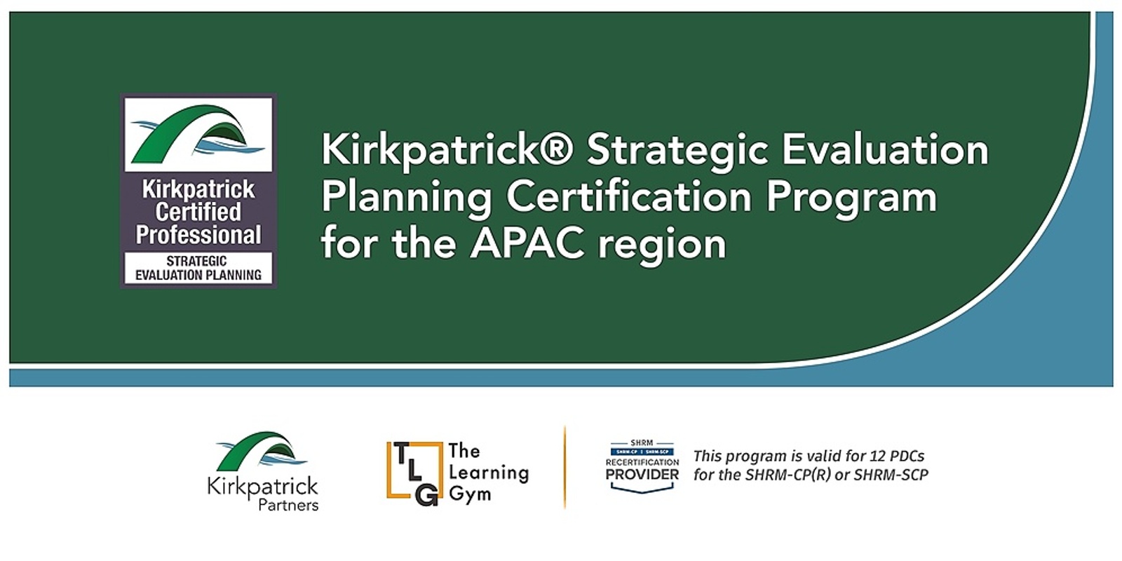 Banner image for Kirkpatrick® Strategic Evaluation Planning Certification (August)