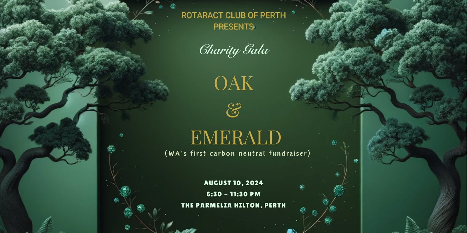 Banner image for Oak & Emerald Ball - Rotaract Perth Charity Fundraiser