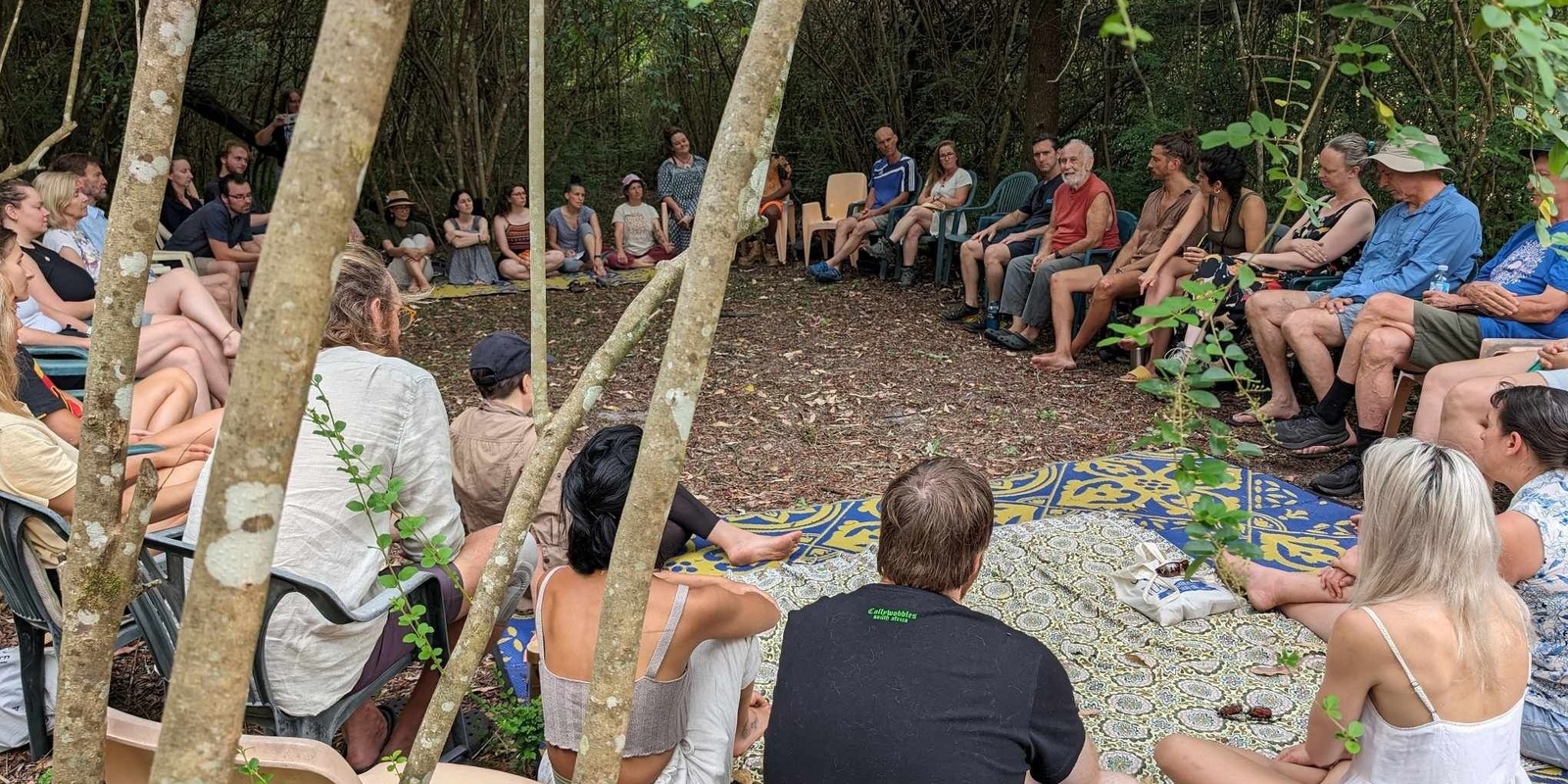 Banner image for DEEP ECOLOGY with John Seed and Erika Aligno, Narara Ecovillage, July 2024