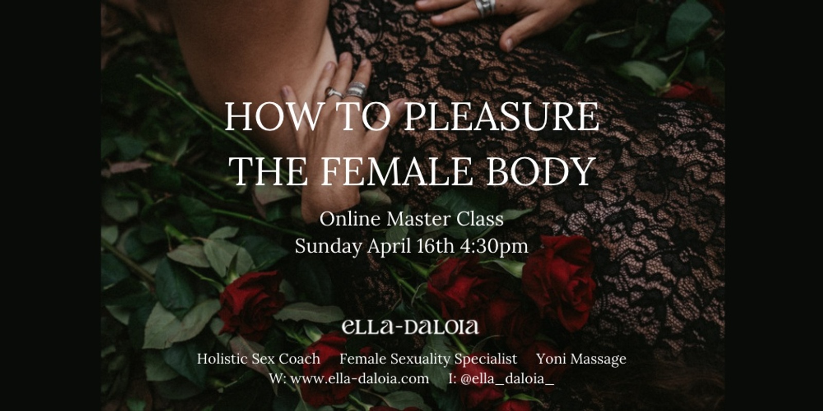 Banner image for How to Pleasure the Female Body