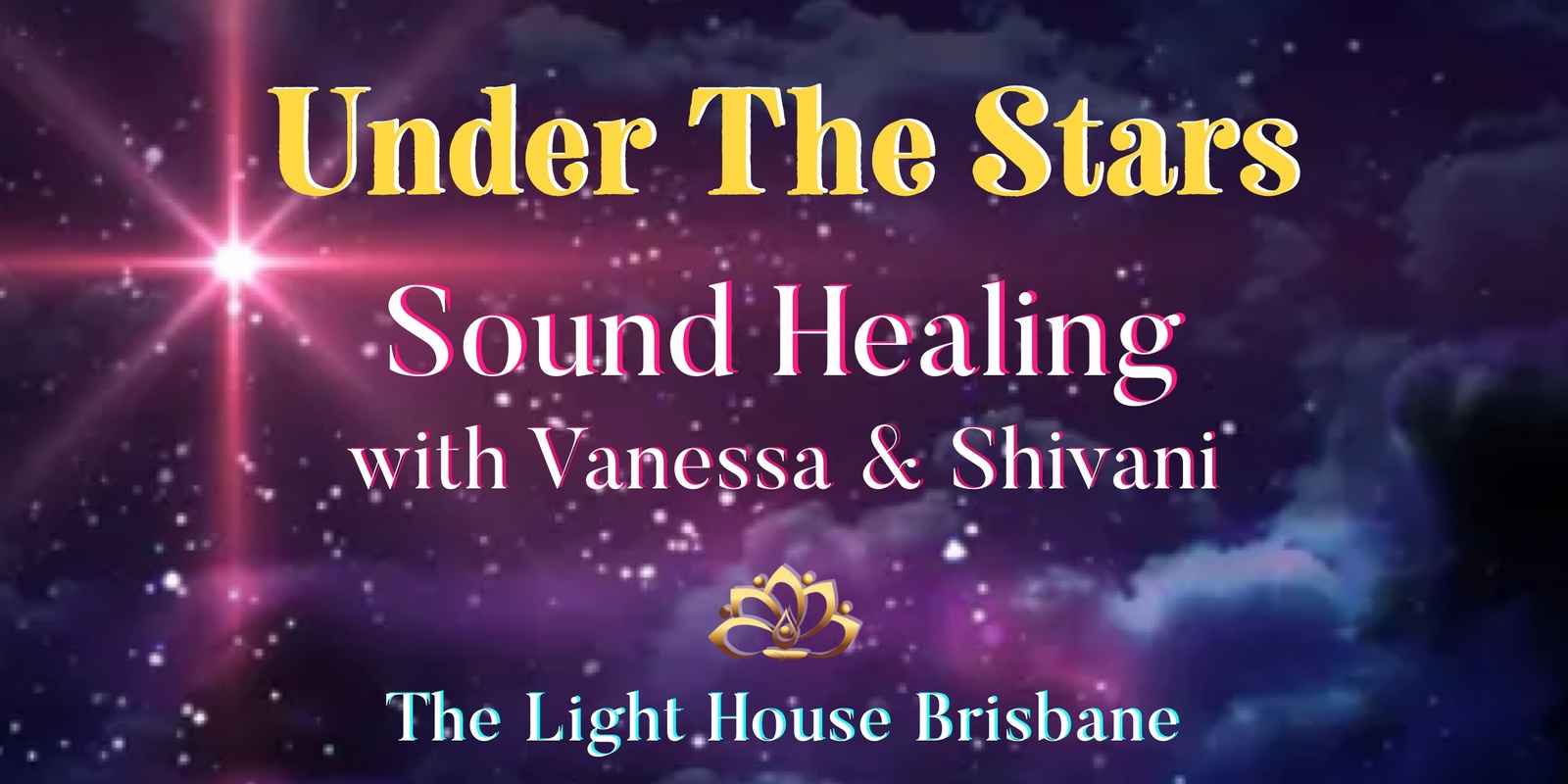 Banner image for Under the Stars: Sound Healing 