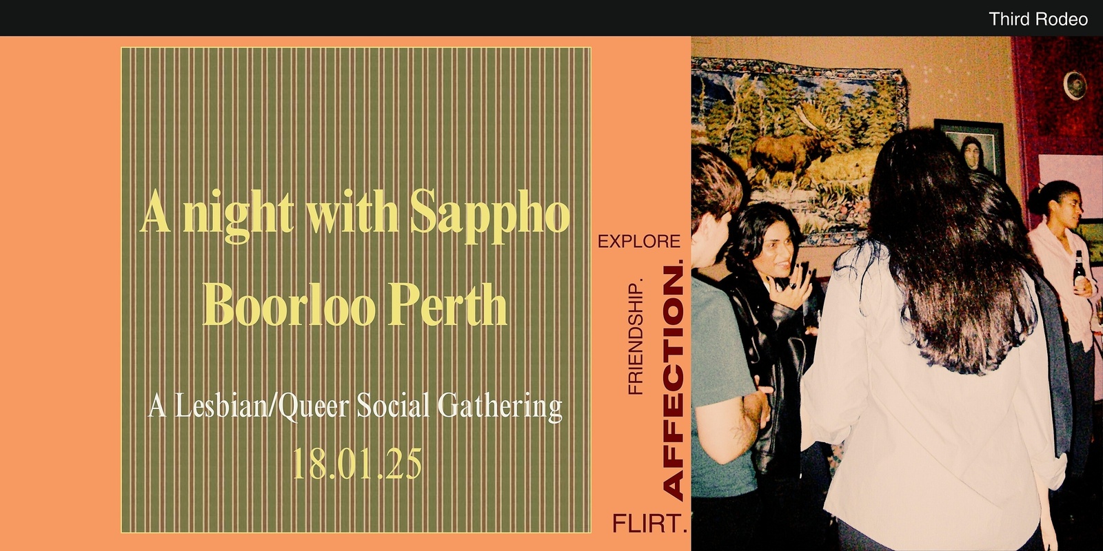 Banner image for A night with Sappho: Boorloo, Perth.