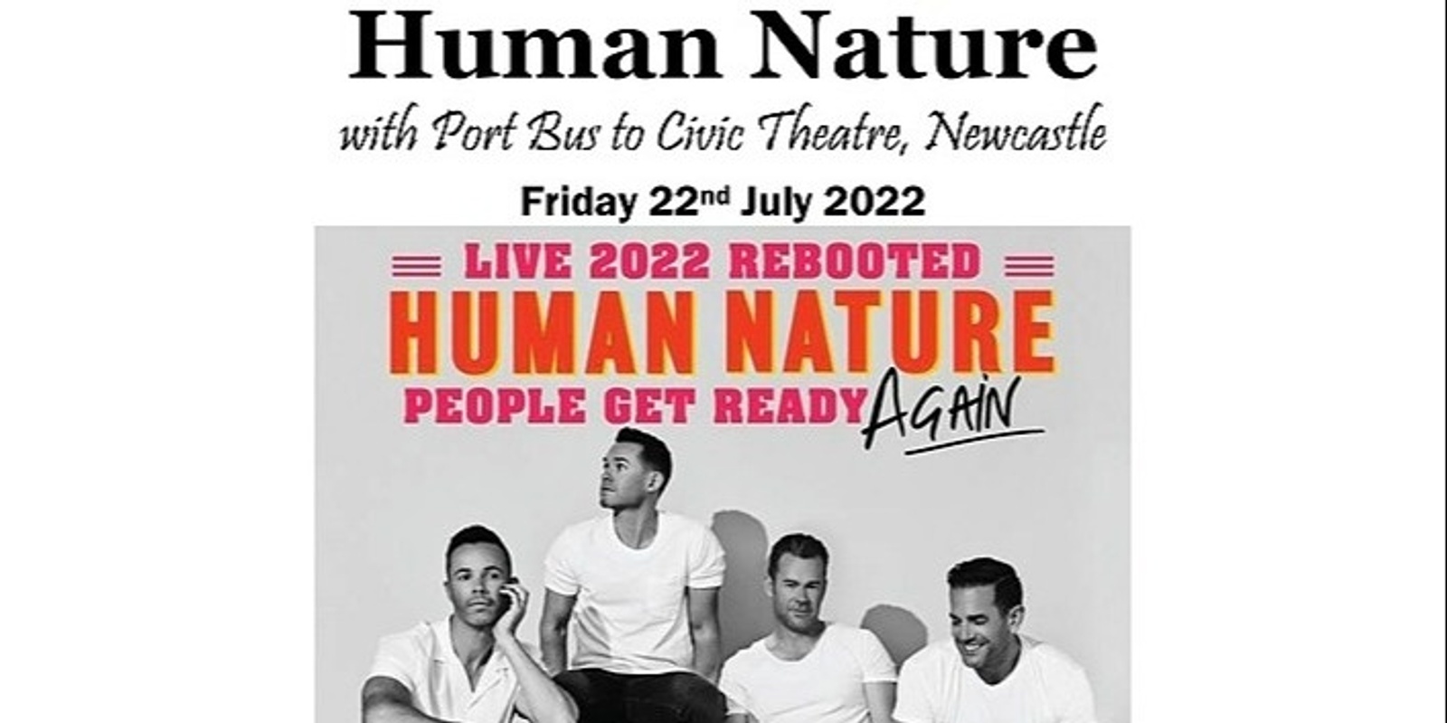 Banner image for Human Nature with Port Bus