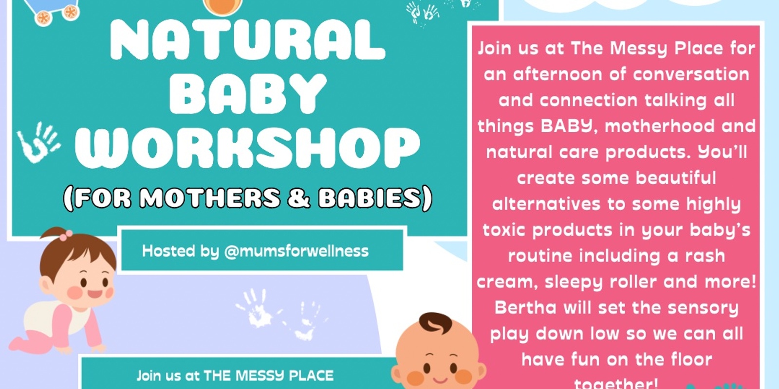 Banner image for Natural Baby Workshop