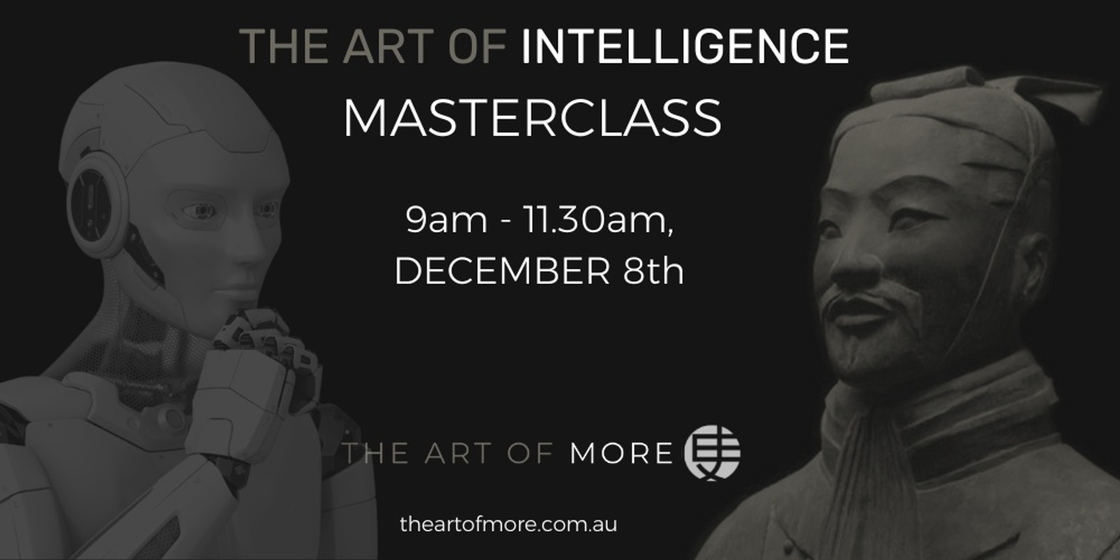 Banner image for The Art of Intelligence Masterclass (online)