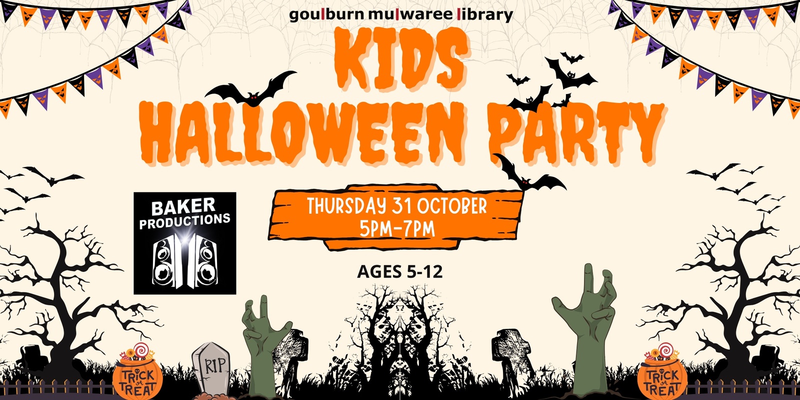 Banner image for Kids Halloween Party