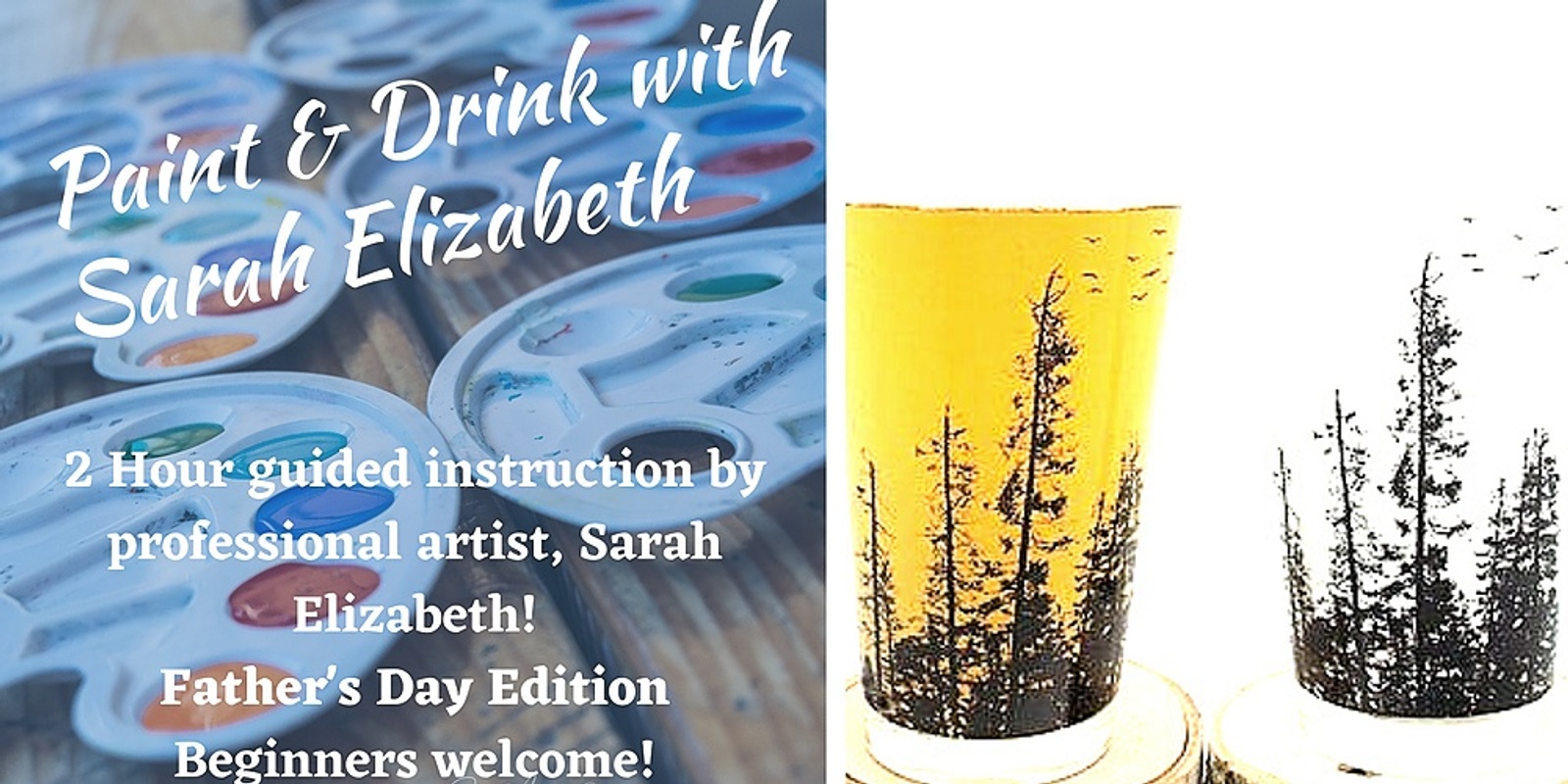 Banner image for Father's Day Edition Paint & Drink - Pint Glass!