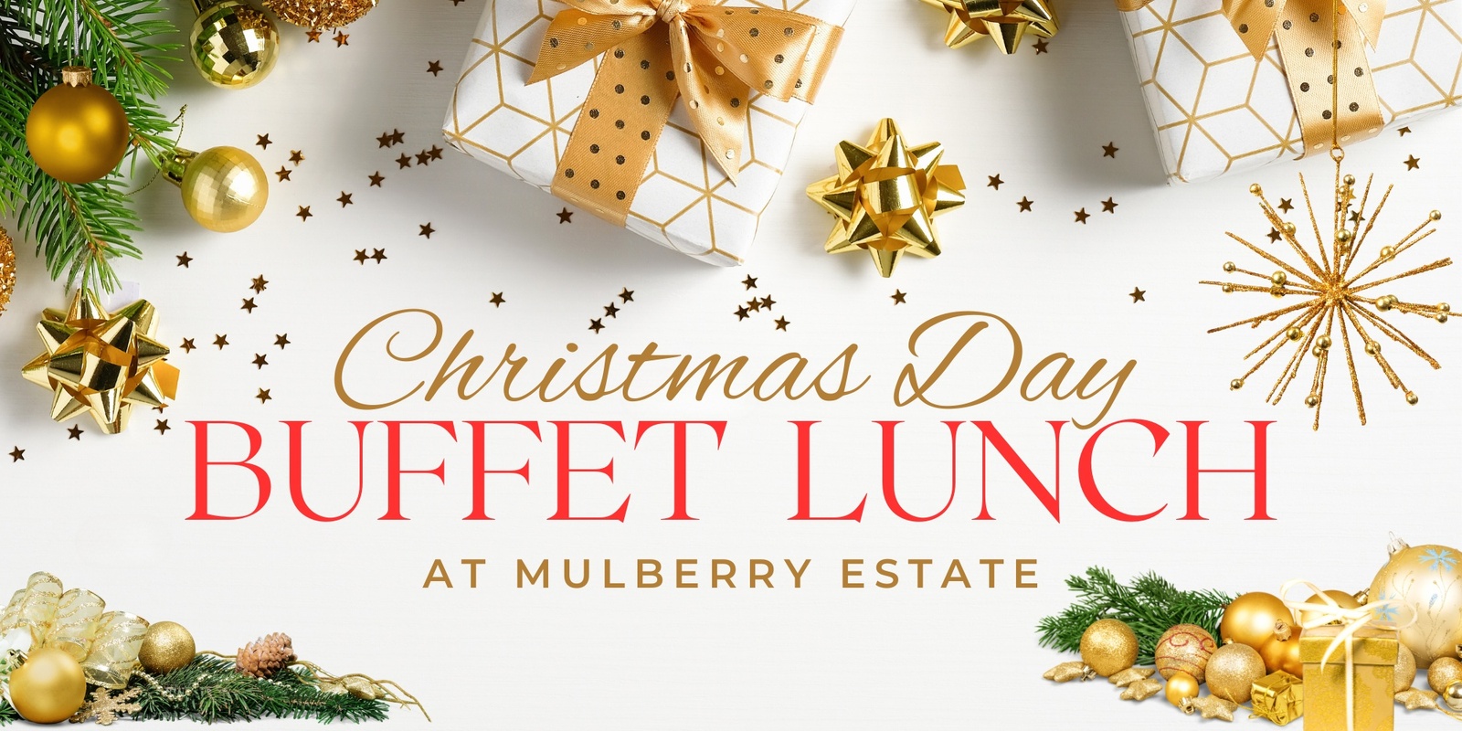 Christmas Day Buffet Lunch at Mulberry Estate Humanitix