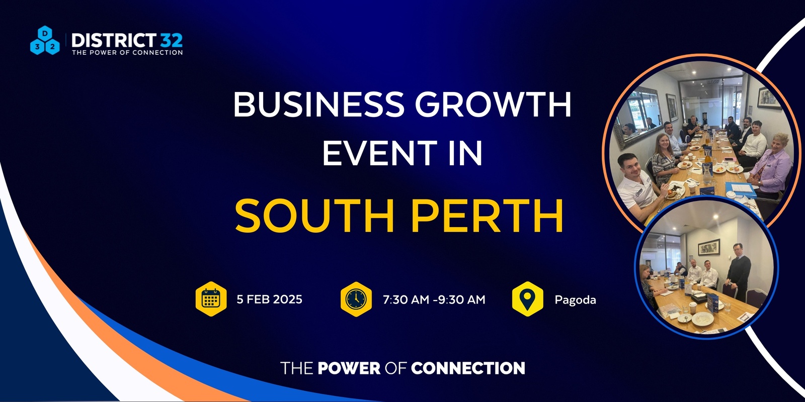 Banner image for District32 Business Networking– South Perth - Wed 05 Feb