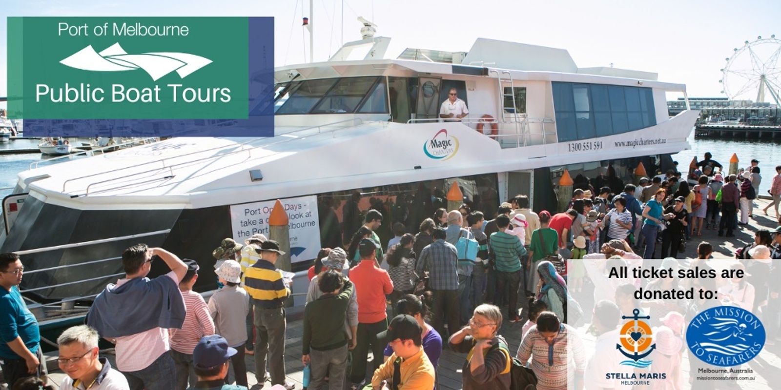 Banner image for Port of Melbourne Boat Tours