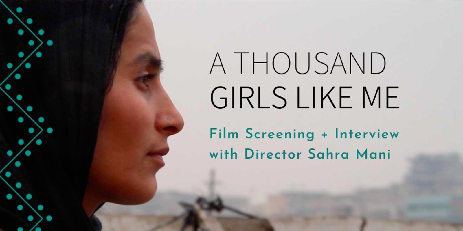 Banner image for Hunar Movie Night - 'A Thousand Girls like me' screening + interview with Sahra Mani
