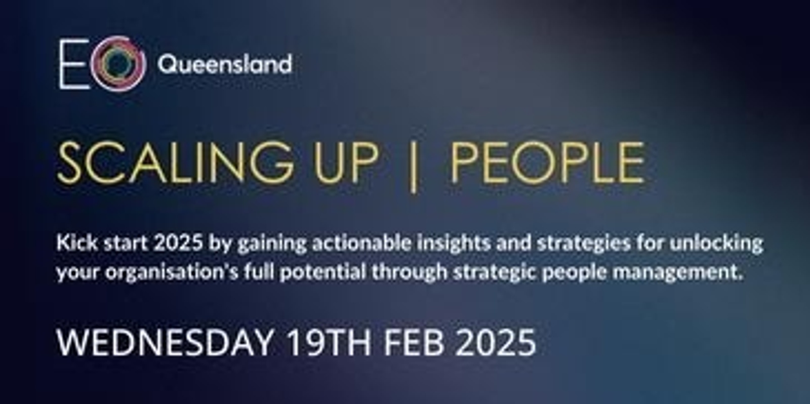 Banner image for EO Queensland | Scaling Up | People