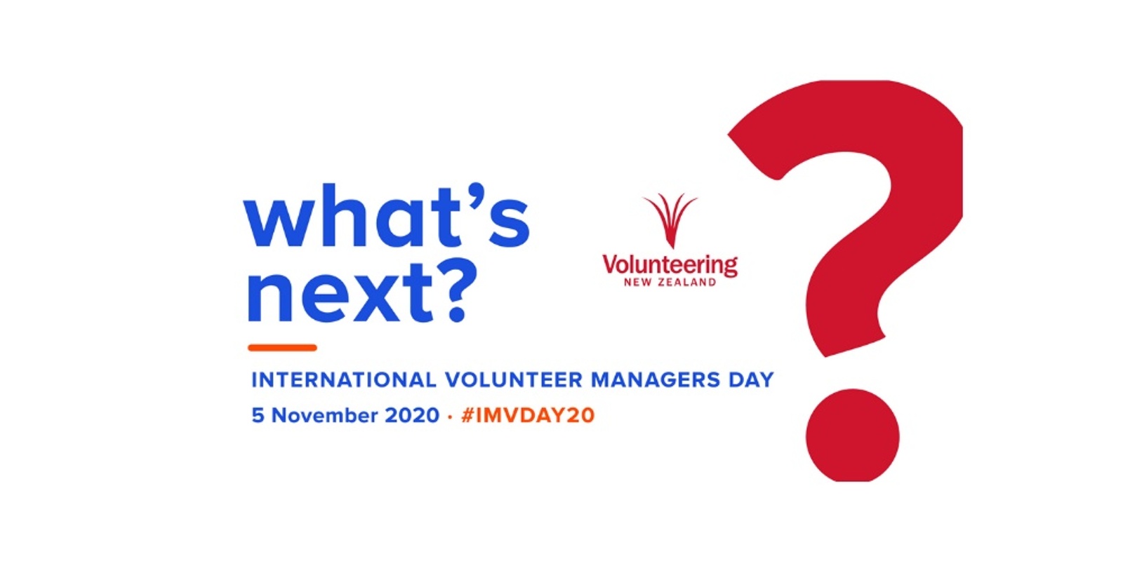 Banner image for International Volunteer Managers Day 2020 - What's Next? Online Panel Discussion