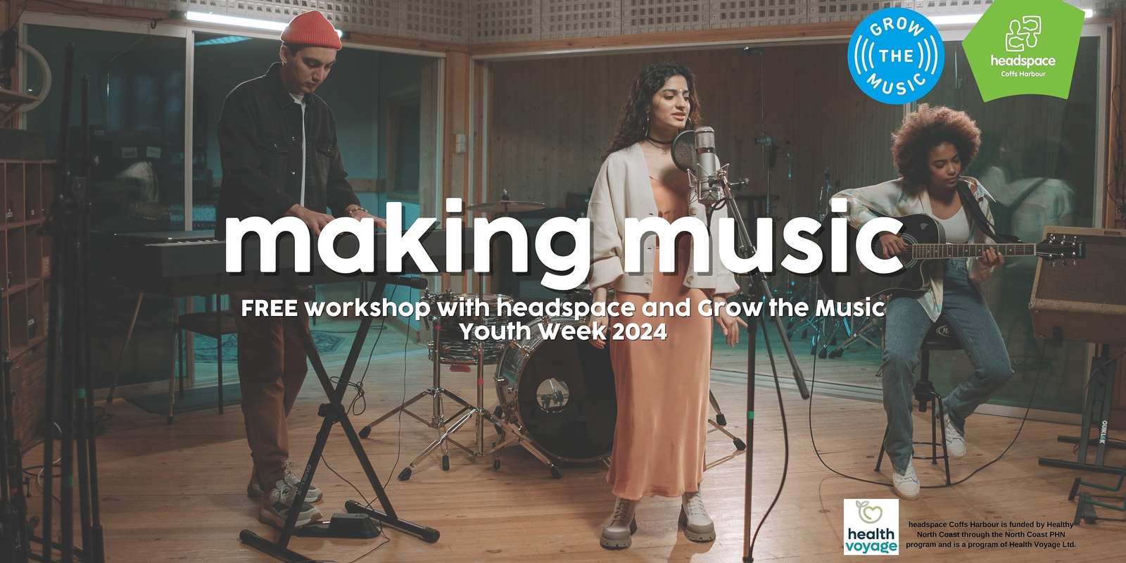 Banner image for Making Music - Youth Week 