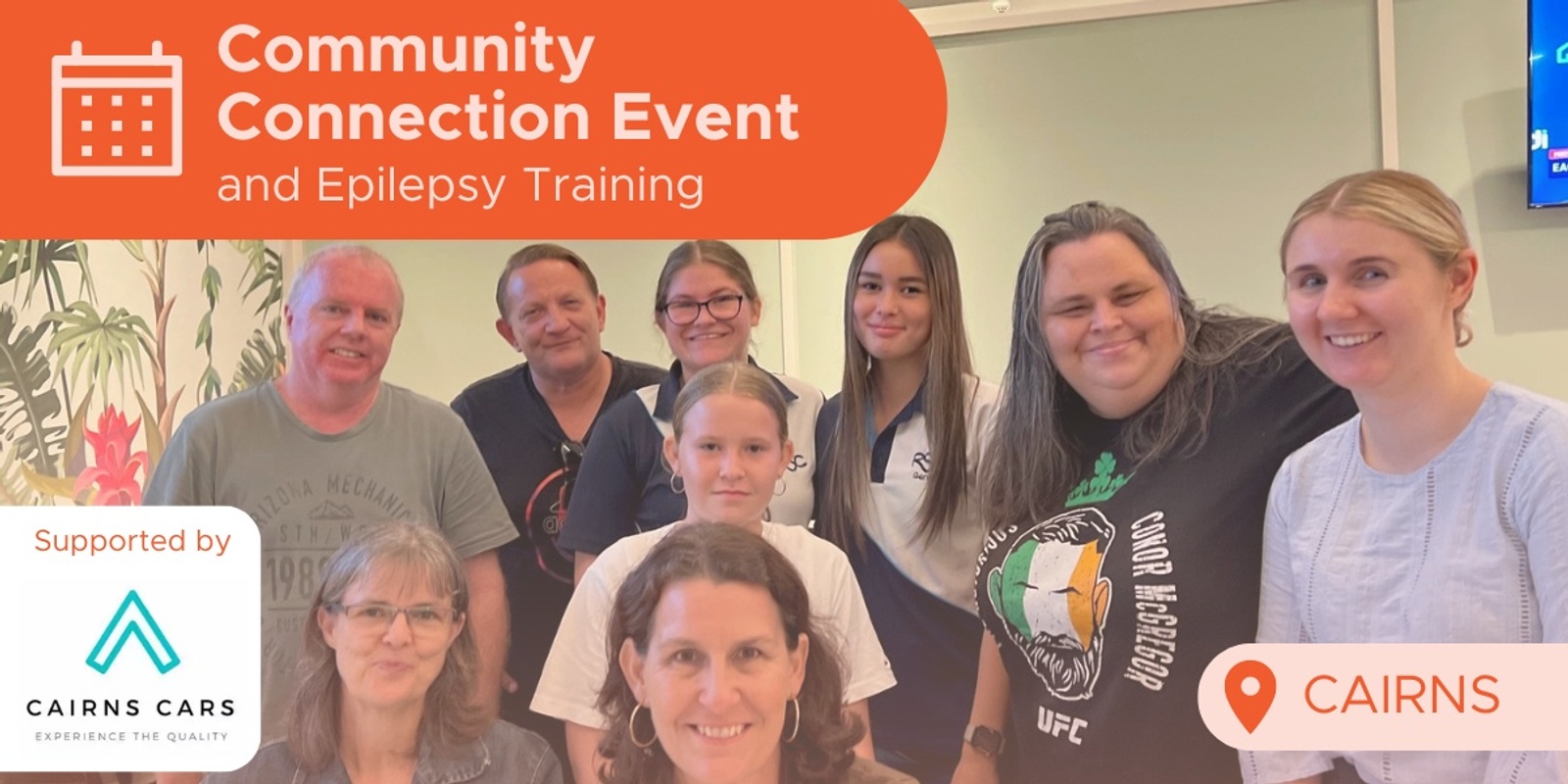 Banner image for Get Epilepsy Smart & connect with our supportive community Cairns