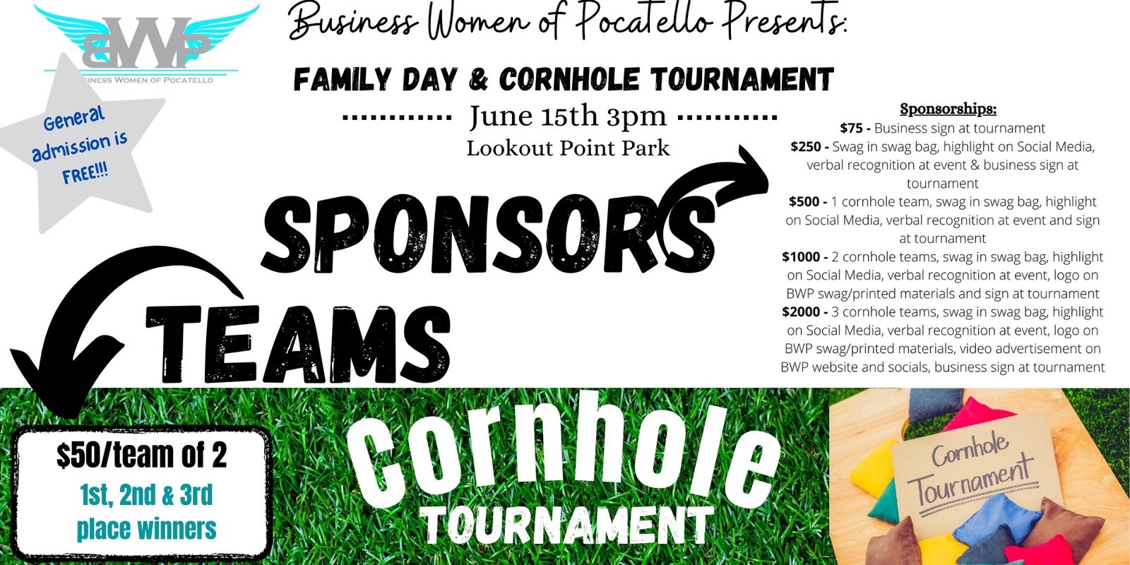 Banner image for Family Fun Day & Cornhole Tournament