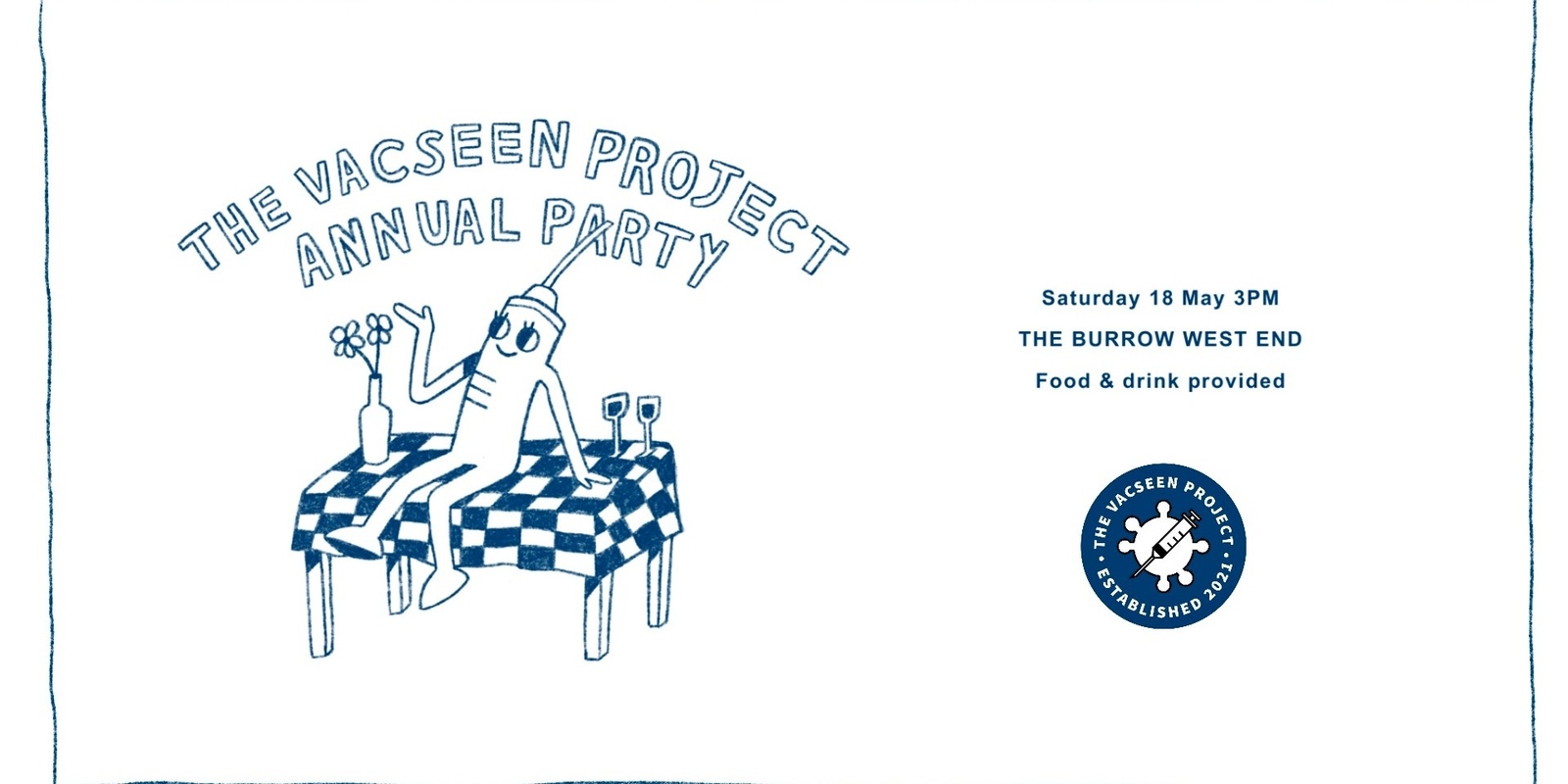 Banner image for The Vacseen Project Party