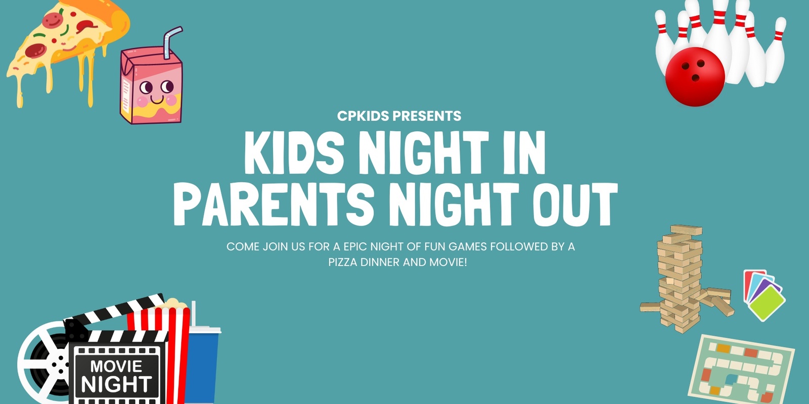 Banner image for Kids Night In, Parents Night Out - Maddington 